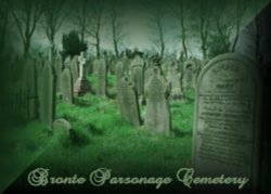 The Bronte Parsonage Cemetery in Haworth, West Yorkshire Wallpaper