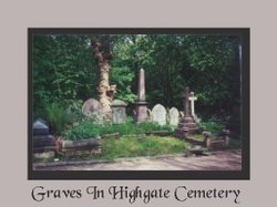 A picture of Highgate Cemetery Wallpaper