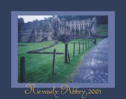 Rievaulx Abbey in Yorkshire Wallpaper