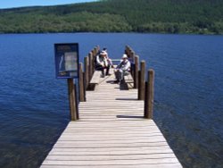 Waiting for our boat to come in, Coniston Water, Cumbria