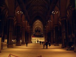 Inside Lincoln Cathedral. Wallpaper