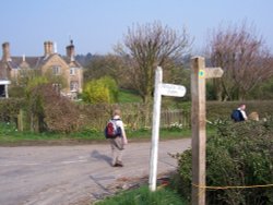 Walking in Swallow Vale, Lincolnshire