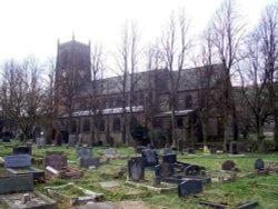 Marsden Parish Church, West Yorkshire Wallpaper