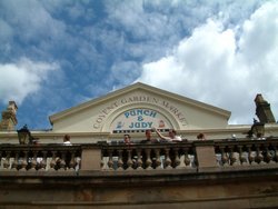 Punch & Judy Covent Garden Wallpaper