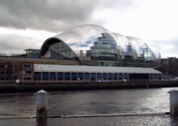 The Sage, Gateshead Viewed From Newcastle Quayside Wallpaper
