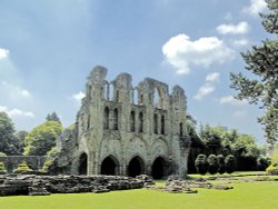 Wenlock Abbey Wallpaper