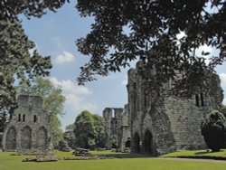 Wenlock Abbey Wallpaper