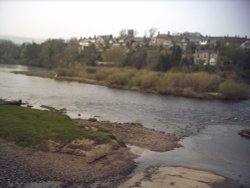 A View Of The River Tyne At Corbridge, Northumberland Wallpaper