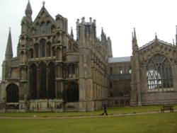 East end and Lady Chapel. Ely Cathedral, Cambridgeshire Wallpaper