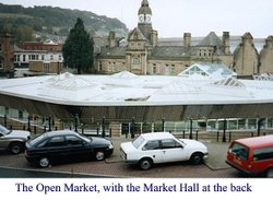 Open Market at Darwen Wallpaper