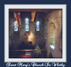 Saint Mary's Church in Whitby Yorkshire Wallpaper