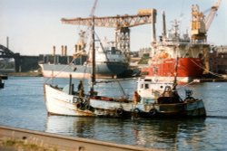 Fish Quay. Sunderland, Tyne & Wear