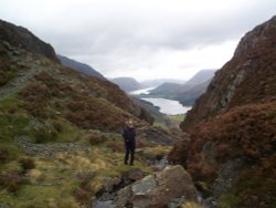 Looking down Warnscale Bottom nr Haystacks