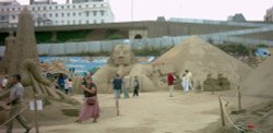Brighton sand festival. 26.07.05 Wallpaper