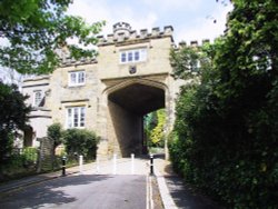 North Lodge archway at the top of St Leonards Gardens Wallpaper