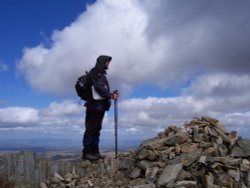 The Summit of Ill Bell above Haweswater, N E Lakes