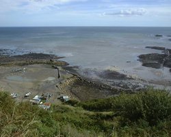Port Mulgrave from the top Wallpaper