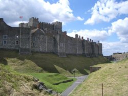 Dover Castle in Kent