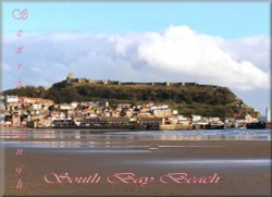 Scarborough, looking towards the castle and Castle Cliff. Photo by Carl Tappin