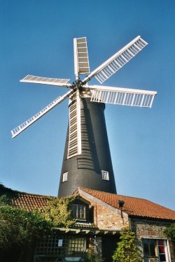 Waltham windmill near Grimsby, NE Lincs