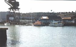 Souter's Yard & Lifeboat, Cowes Wallpaper