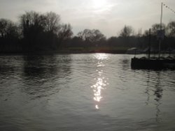 Tuckton viewed from christchurch quay