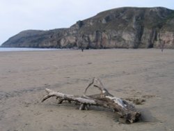 Brean Sands, Brean Down, Somerset.