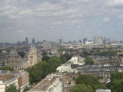 View over London from Kensington Hotel Wallpaper