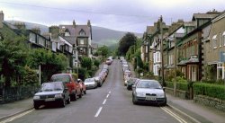 Street in Keswick, Cumbria Wallpaper