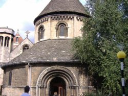 The Round Church in Cambridge Wallpaper