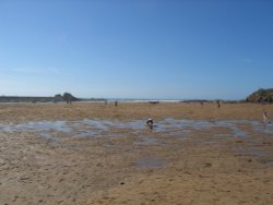 Summerleaze Beach, Bude, Cornwall Wallpaper