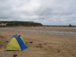 Summerleaze Beach, Bude Wallpaper