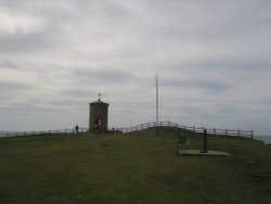 The lookout tower at Compass Point, Bude Wallpaper