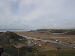 Summerleaze Beach, Bude Wallpaper