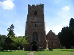 Leigh church, Worcestershire