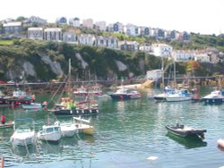 The Harbour, Mevagissey, Cornwall - Aug 2005 Wallpaper