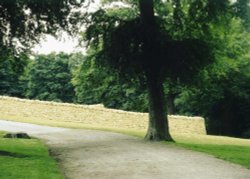 Halifax, Shibden Park dry stone wall