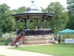 Buxton, Derbyshire, The Bandstand Wallpaper