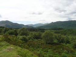 The Trossachs north of aberfoyle