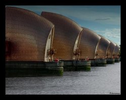 Thames Barrier, Greater London Wallpaper
