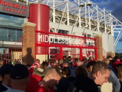 A picture of Riverside Stadium, Middlesbrough