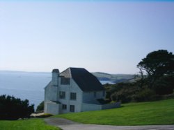 Sea-view from Polruan, Cornwall