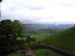 View from Peveril Castle, Derbyshire
