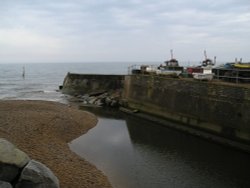Sidmouth, Devon. April 2005 Wallpaper