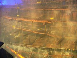 The 'Mary Rose' in Portsmouth Wallpaper