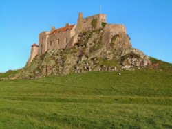 Lindisfarne Castle rear, on Holy Island Wallpaper