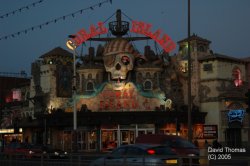 Picture of Coral Island at Blackpool at night. Wallpaper