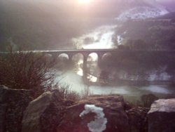 Monsal dale Viaduct, Derbyshire Wallpaper