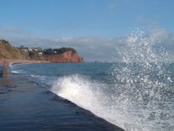 Parson and clerk rocks, Teignmouth, Devon Wallpaper