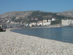 Llandudno beach and the great orme early in September 2005 Wallpaper